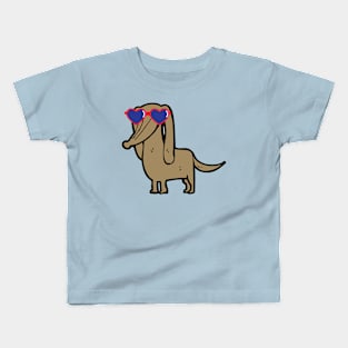 Cool Dachshund Kids T-Shirt